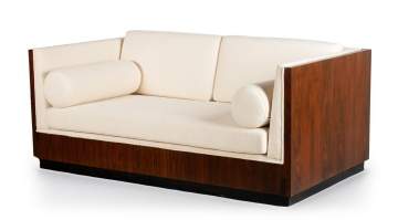 Milo Baughman (American, 1923-2003) Settee