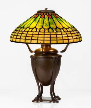Tiffany Studios Feather Lamp