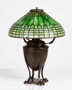 Tiffany Studios Feather Lamp