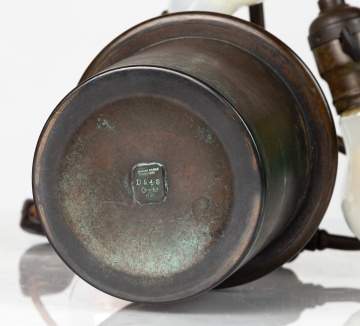 Tiffany Studios Feather Lamp