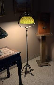 Tiffany Studios Damascene Floor Lamp