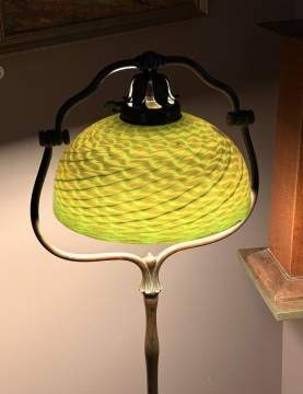 Tiffany Studios Damascene Floor Lamp