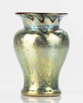 Loetz Decorated Cabinet Vase