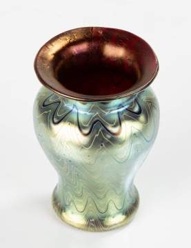 Loetz Decorated Cabinet Vase