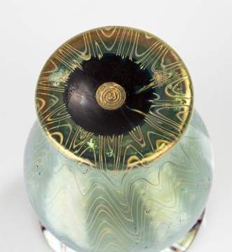 Loetz Decorated Cabinet Vase
