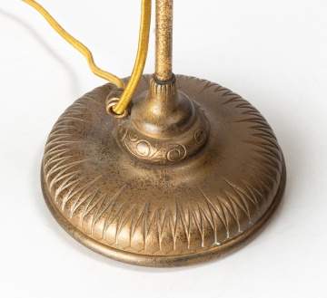 Tiffany Studios Adjustable Table Lamp with Favrile Shades