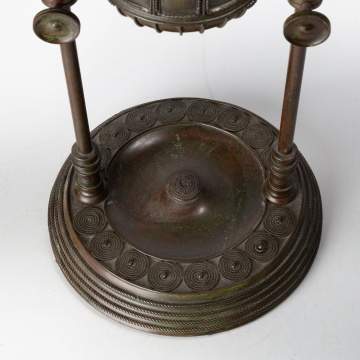 Tiffany Studios Double Student Lamp