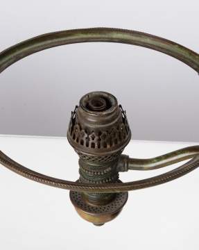 Tiffany Studios Double Student Lamp