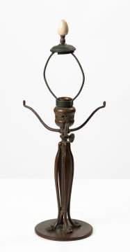 Rare Tiffany Studios Adjustable Cat's Paw Base