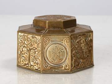 Tiffany Studios Bookmark Inkwell