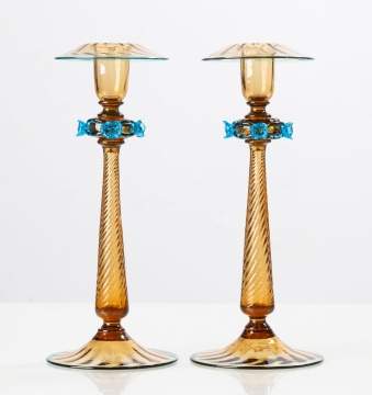 Steuben Candlesticks