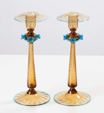 Steuben Candlesticks