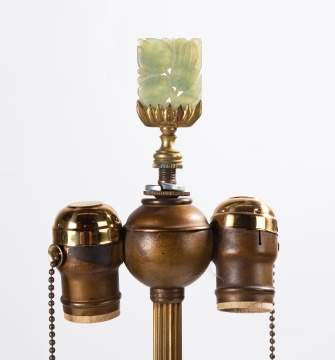 Steuben Acid Etched Lamp