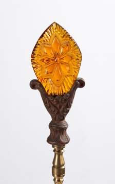 Steuben Gold Aurene Lamp