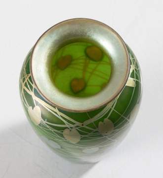 Steuben Decorated Vase