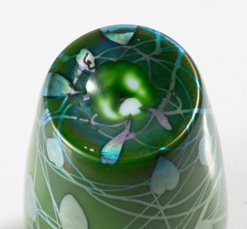 Steuben Decorated Vase