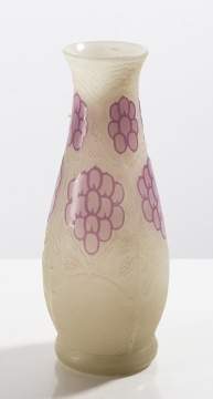 Steuben Acid Cut-Back Vase