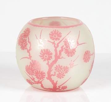 Steuben Acid Cut Vase