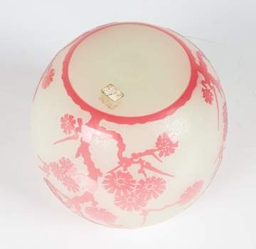 Steuben Acid Cut Vase