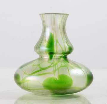 Steuben Decorated Vase