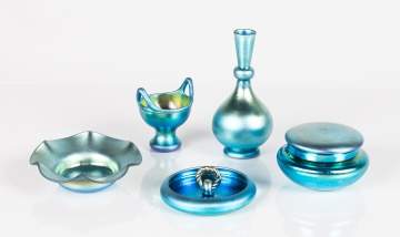 Steuben Blue Aurene
