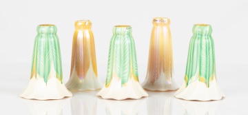 Quezal Art Nouveau Lily Shades
