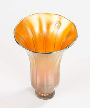 Large Art Glass Shade