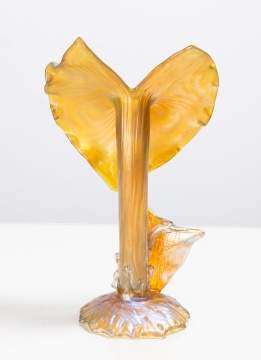 A Loetz "Jack-in-the-Pulpit" Vase