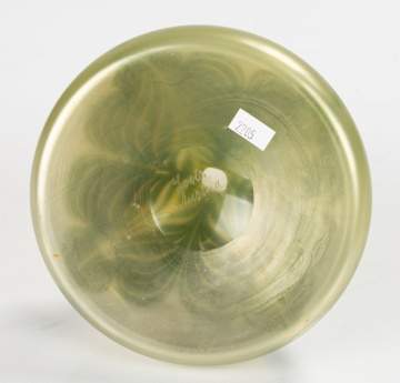 Loetz Decorated Bottle Vase