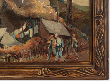 Alexander Oscar Levy (American, 1881-1947) "Six O'Clock"