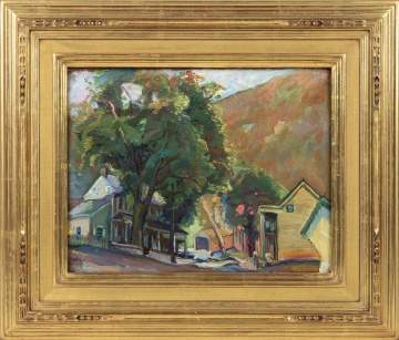 Alexander Oscar Levy (American, 1881-1947) Pennsylvania Town