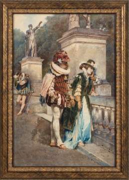 Continental / Italian Cavalier Painting