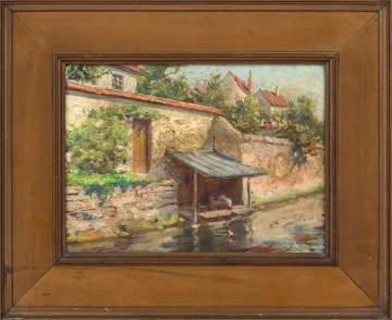 Claire Shuttleworth (American, 1867-1930) French Wash House