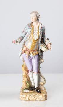Meissen Court Figure