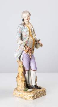 Meissen Court Figure