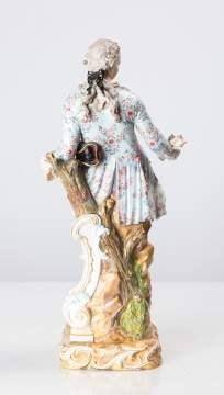 Meissen Court Figure