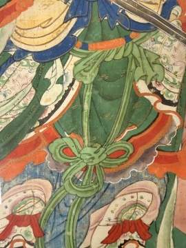 Pair of Chinese Deity Paintings