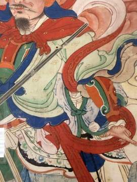 Pair of Chinese Deity Paintings