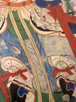 Pair of Chinese Deity Paintings