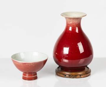 Chinese Bowl & Vase