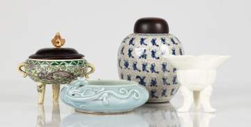 Group of Four Chinese Ceramics