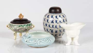 Group of Four Chinese Ceramics