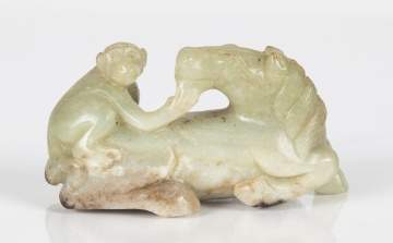 Group of Chinese Jade & Agate Articles
