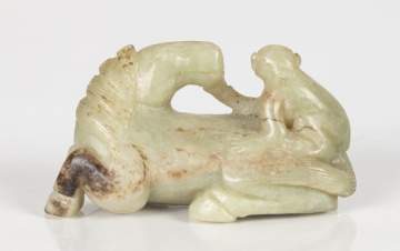 Group of Chinese Jade & Agate Articles