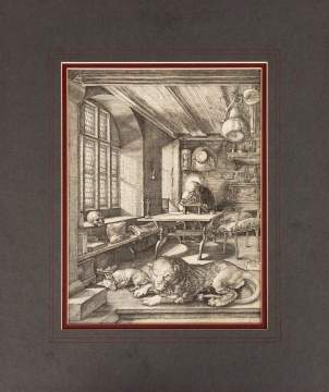 Albrecht Durer (German, 1471-1528) "St. Jerome in His Study"
