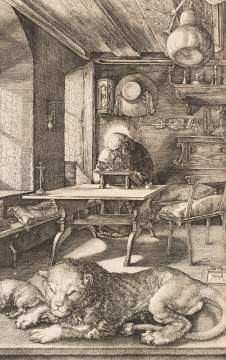 Albrecht Durer (German, 1471-1528) "St. Jerome in His Study"