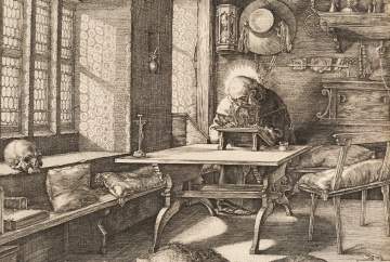 Albrecht Durer (German, 1471-1528) "St. Jerome in His Study"