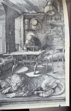 Albrecht Durer (German, 1471-1528) "St. Jerome in His Study"