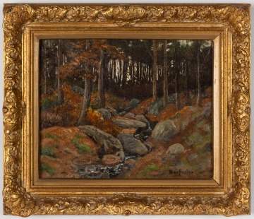 Ben Foster (American, 1852-1926) Landscape