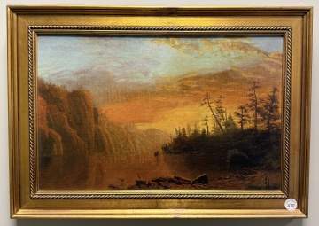 American School, Sunset in California, in the Manner of Bierstadt, ca. 1861-1897